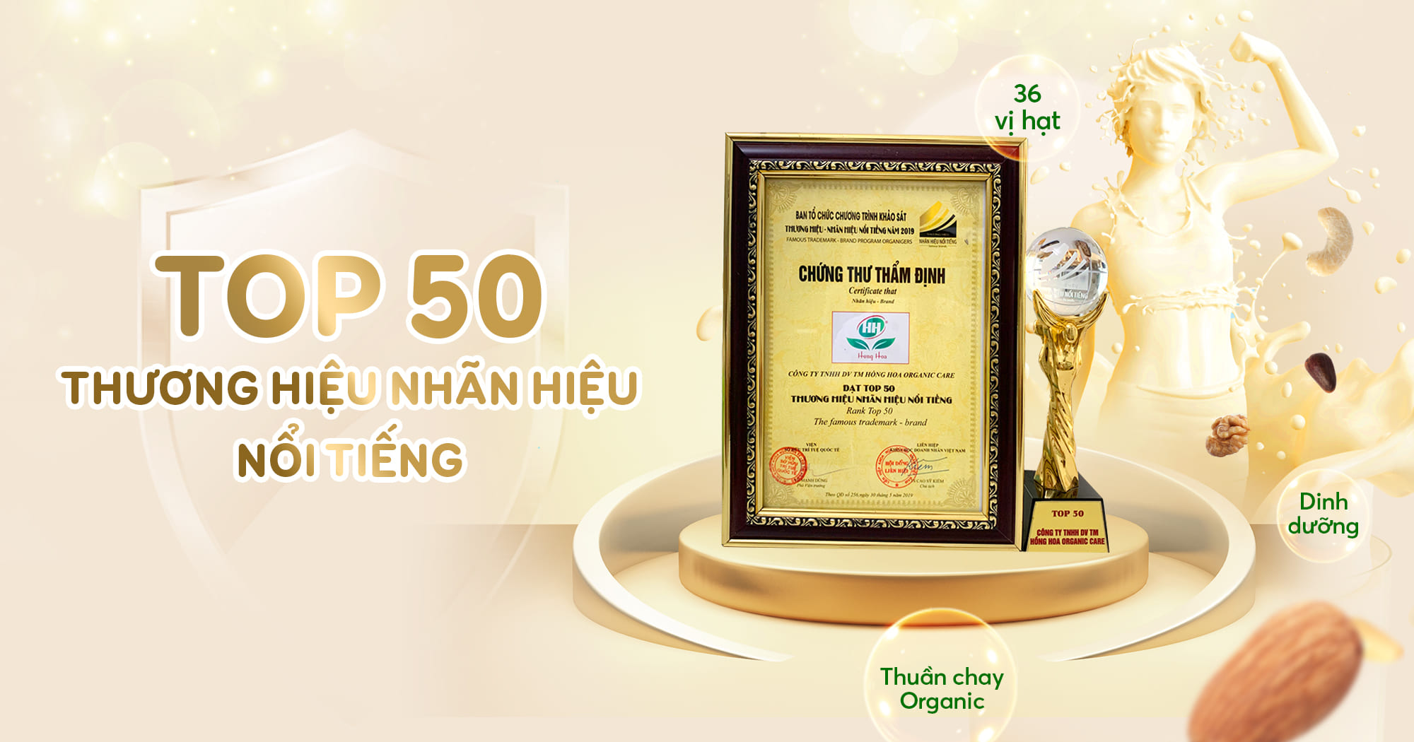 hong hoa organic dat giai thuong gia cong sua hat